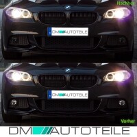 Set of Fog Lights smoked Black + H11 fits BMW M-Sport F10 F1