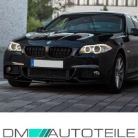 Set of Front lower Grille mesh Fog lights Set black suitable