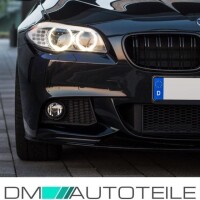 Set of Front lower Grille mesh Fog lights Set black suitable