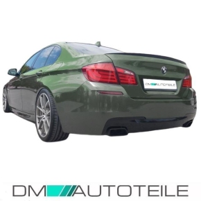 Modification Bodykit Bumper Full Set + Duplex Diffusor + Set of Exhaust Pipes suitable for BMW 5-Series F10 M550 Standard or M-Sport 10-17