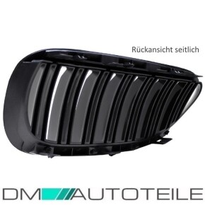 Performance Doppelsteg-Kühlergrill für BMW E63 / E64 in Schwarz Glanz