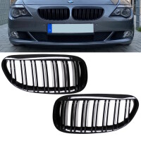 SET Dual Slat Front Grille Black Gloss P gallery