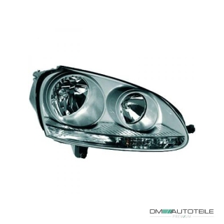 Hella Halogen Scheinwerfer H7/H7 rechts passt für VW Golf V (1K1) ab 2003-2008