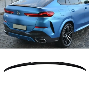 Sport-Sport-Performance Rear Trunk Roof Spoiler Lip Black...