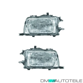 Scheinwerfer Halogen H4 SET passend für Audi 80...