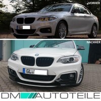 SPORT-Performance Front SPOILER SPLITTER Black MATT fits on 