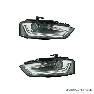 Original Marelli Scheinwerfer D3S SET passt für Audi A4 B8 Facelift 2011-2015