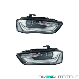 Bi-Xenon Scheinwerfer D3S SET passt für Audi A4 B8 Facelift ab Baujahr 11-15