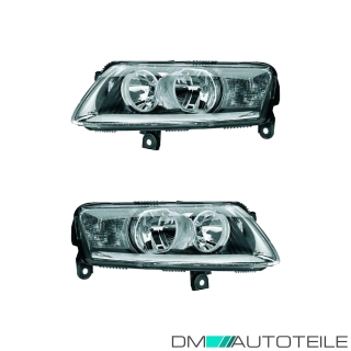 Scheinwerfer H7/H1 SET passt für Audi A6 Limousine Avant Allroad C6 4F 04-08