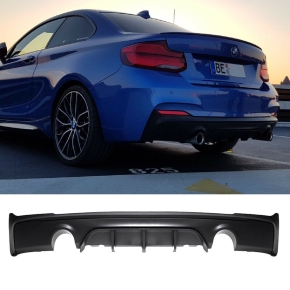 Sport -Performance Rear Diffusor 235 240 for BMW 2 F22 F23 Black M-SPORT BUMPER