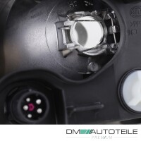 Hella Halogen H7/H4 FF Scheinwerfer SET passt für Audi 