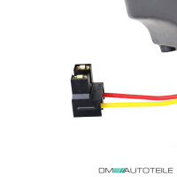 Scheinwerfer SET Schwarz + Stellmotor H7/H7 für Audi A3