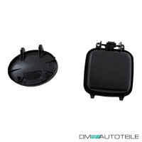 Scheinwerfer SET Schwarz + Stellmotor H7/H7 für Audi A3