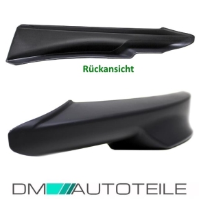 Flaps / Stoßstangenspoiler / Frontlippe für BMW E90 / E91 LCI Facelift mit M-Paket in Schwarz Matt