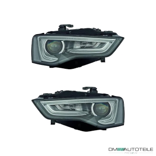 Marelli Scheinwerfer + LED D3S SET passt für Audi A5 8T Facelift 2011-2016