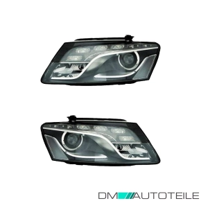 Xenon Scheinwerfer + LED D3S SET passt für Audi Q5...