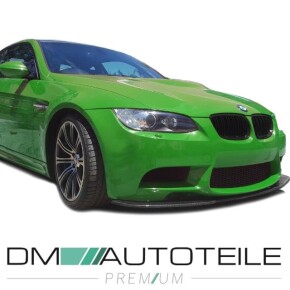 Doppelsteg-Kühlergrill für BMW 3er E92 / E93 Vorfacelift in Schwarz Glanz 