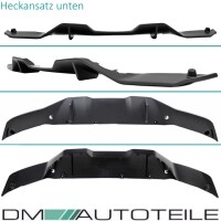 Performance Rear Diffusor Black Valance +lower Spoiler fits 