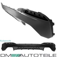 Performance Rear Diffusor Black Valance +lower Spoiler fits 