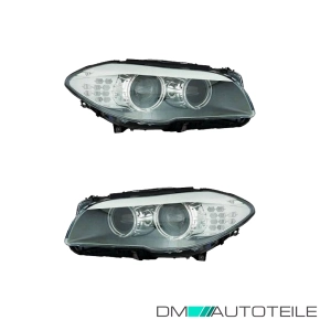 Bi-Xenon Scheinwerfer + LED SET passt für BMW 5er...