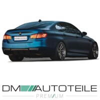 Diffusor Gold-Carbon Glanz 4-Rohr passend für BMW F10 F