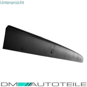 Set Seitenschweller Leisten Schwarz Matt SPORT-Performance + Folie passt für BMW 5er F10 F11 M-Paket