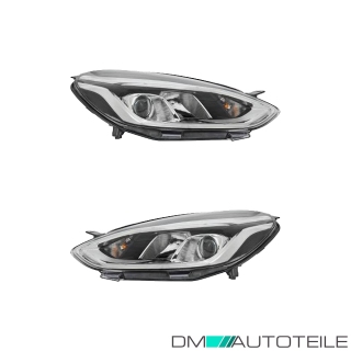 Scheinwerfer LED H7/H1 SET passt für Ford Fiesta VII (HJ/HF) Van ab 17