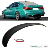 Sport-Performance Rear Trunk Lip Roof Spoiler Black Matt+ 3M