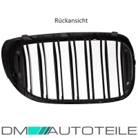 SET Kidney Front Grille Dual Slat Kit Black Gloss fits on BM