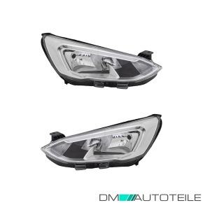 Scheinwerfer + LED H7/H1 SET passt für Ford Focus IV...