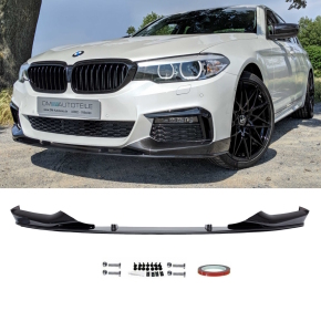 Set Side Vents Wing Fender Black Gloss fits for BMW 5-Series G30 G31 up 2017