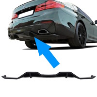 Diffusor unten Heckansatz Schwarz Matt Ersatzteil...