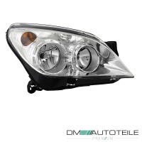 Hella Scheinwerfer H7/H1 Chrom SET passt für Opel Astra