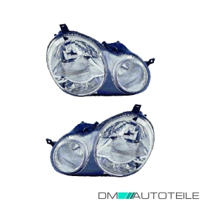 Scheinwerfer H7/H1 Depo SET passt für VW Polo (9N_...