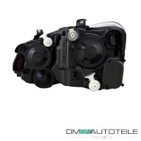 Hella Halogen Scheinwerfer H7 Chromleiste SET passt für