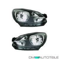 Scheinwerfer schwarz H4 Depo SET passt f gallery