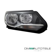 Hella H7 Scheinwerfer mit TGFL Halogen SET passt für VW
