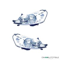 Valeo H4 Scheinwerfer SET passt f&uuml;r Citroen /...