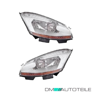 Scheinwerfer Depo H7 SET passt für Citroen C4 Picasso I Grand UD/UA ab 06-10