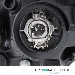 OE Valeo Scheinwerfer mit Motor H4 SET passt für Peugeot 107 ab Baujahr 12-14