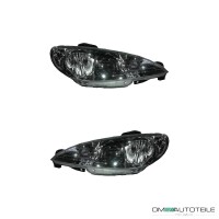 Valeo Scheinwerfer schwarz H7 SET passt  gallery