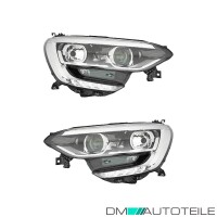 Scheinwerfer chrom H7 mit TGFL SET passt gallery