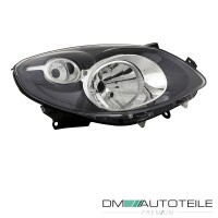 Hella H4 schwarz Scheinwerfer SET passt für Renault Twi