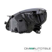 Hella H4 schwarz Scheinwerfer SET passt für Renault Twi