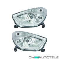 Scheinwerfer Depo H4 SET passt f&uuml;r Dacia Dokker...