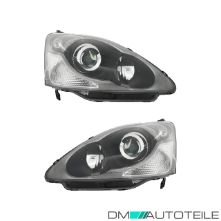 Scheinwerfer HB3 Depo SET passt für Honda Civic VII Hatchback (EU) ab 03-05