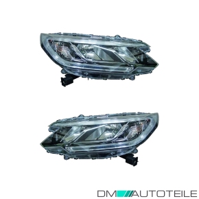 Scheinwerfer mit TGFL Depo H11/HB3 SET passt für Honda CR-V IV (RM) ab 15-18