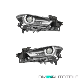 Scheinwerfer LED Depo SET passt für Mazda 3 Stufenheck (BM) ab Baujahr 17-19