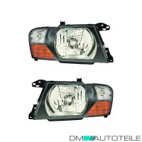 Scheinwerfer Depo schwarz H4 SET passt f gallery