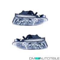 Scheinwerfer chrom Depo H4 SET passt f&u gallery